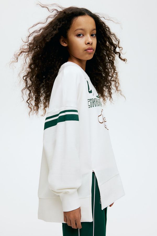 Sudadera oversize con estampado
