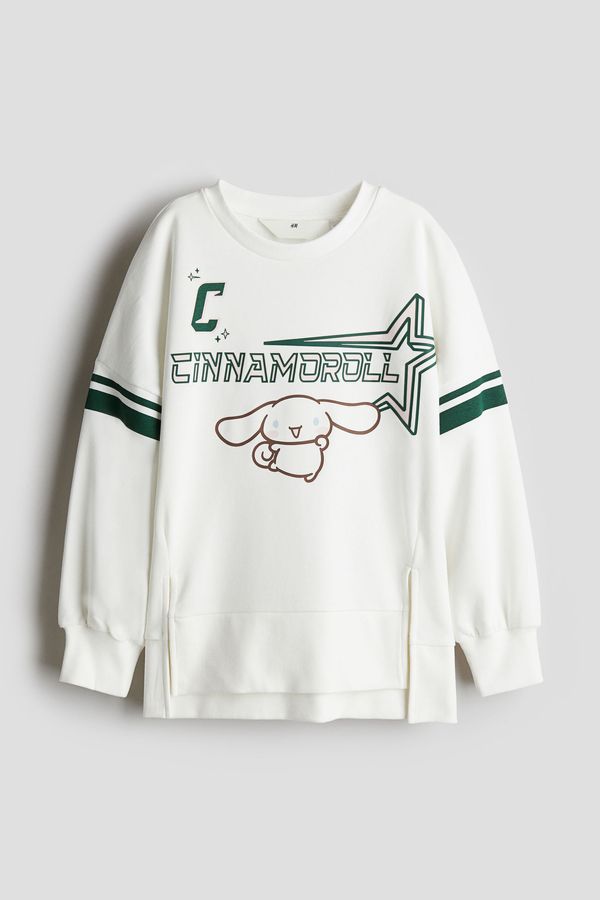 Sudadera oversize con estampado