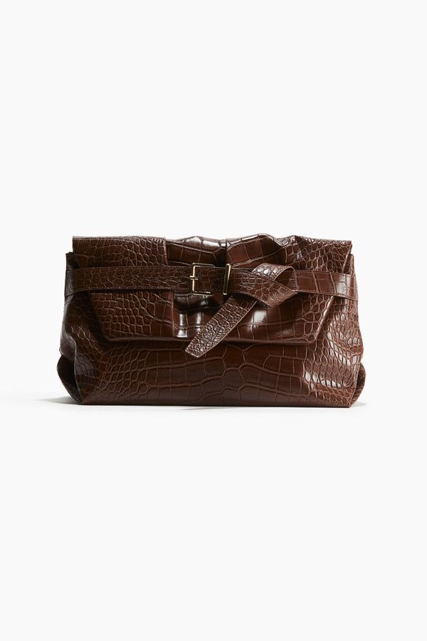 Bolso clutch con correa