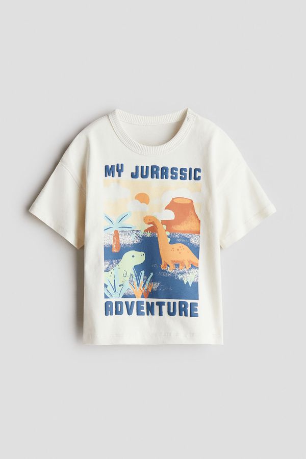 Camiseta de algodón con estampado