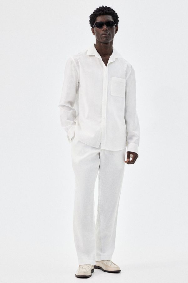 Pantalón de lino Regular Fit