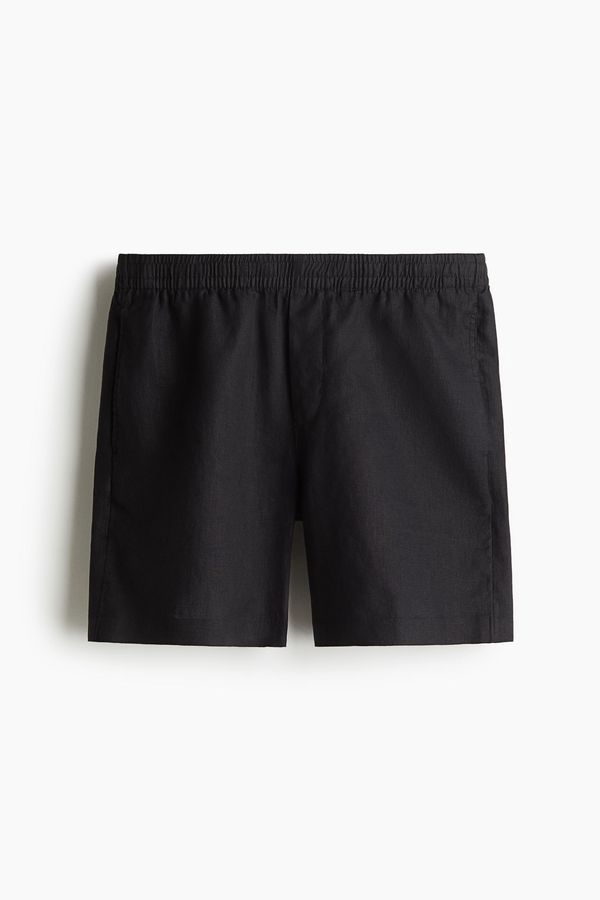 Pantalón corto de lino Regular Fit