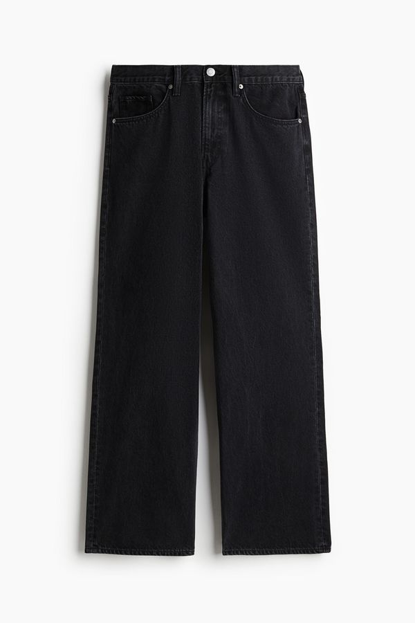 Loose Straight High Jeans