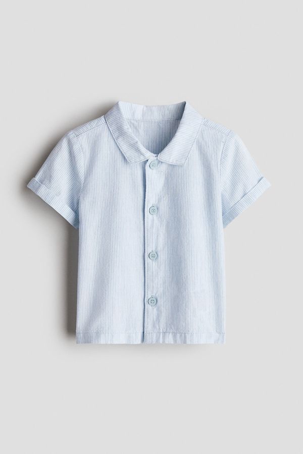Camisa de manga corta en algodón