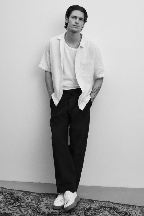 Pantalón de lino Relaxed Fit