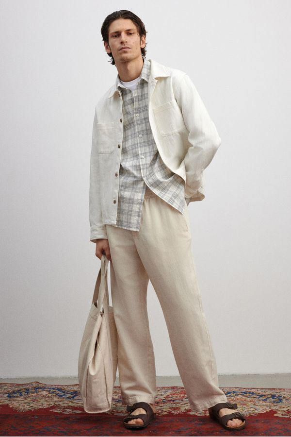 Sobrecamisa con textura Regular Fit