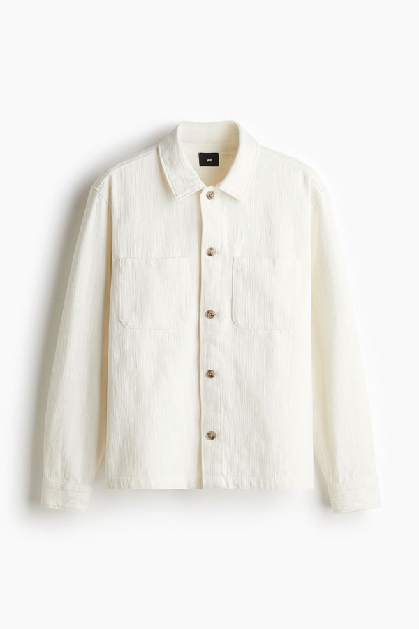 Sobrecamisa con textura Regular Fit