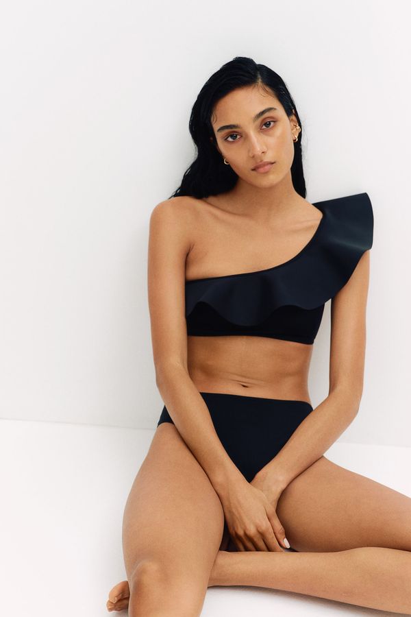 Padded one-shoulder bikini top