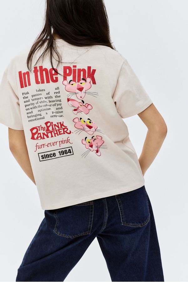 Camiseta oversize con motivo estampado