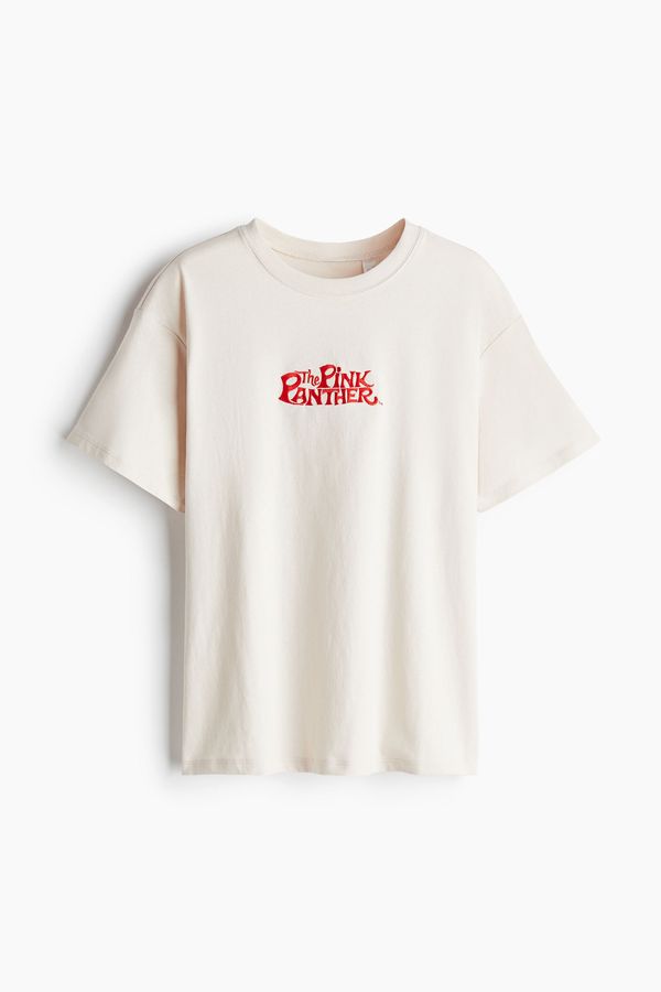 Camiseta oversize con motivo estampado