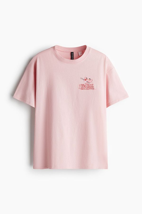 Camiseta oversize con motivo estampado