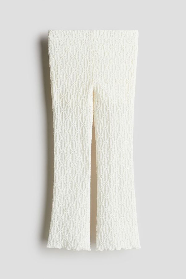 Pantalón de punto con textura