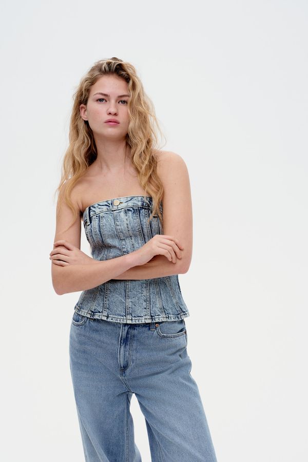 Bustier vaquero