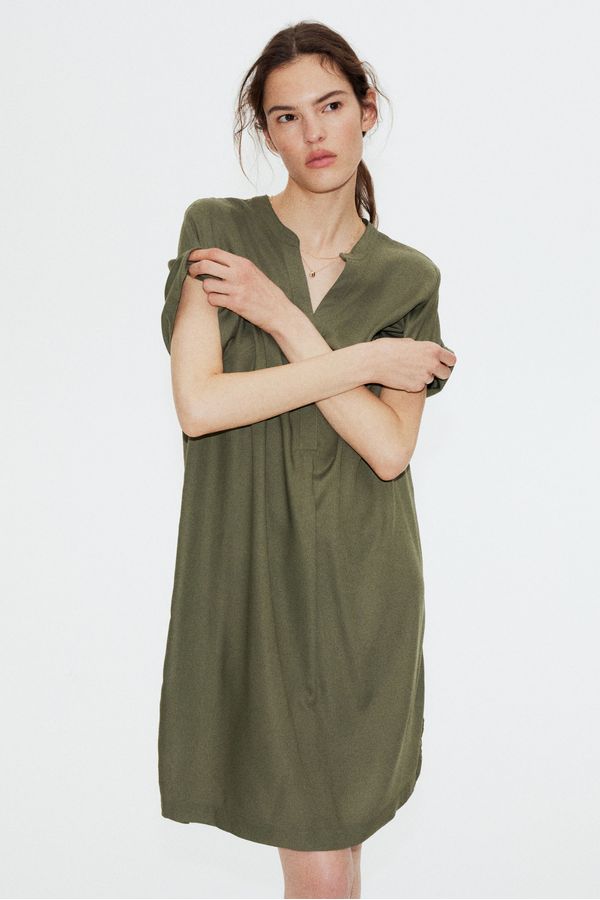Vestido túnica de viscosa