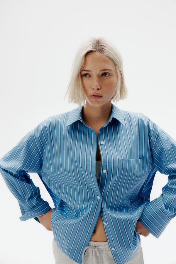 Camisa oversize de algodón