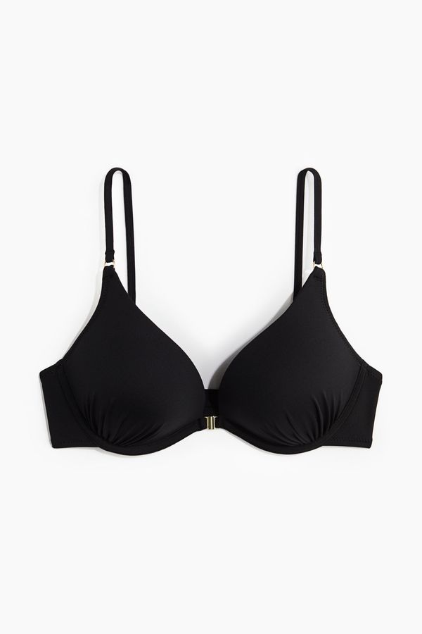 Top de bikini super push-up con maxiescote