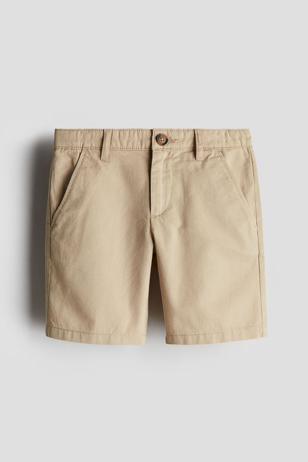 Chinos cortos de algodón