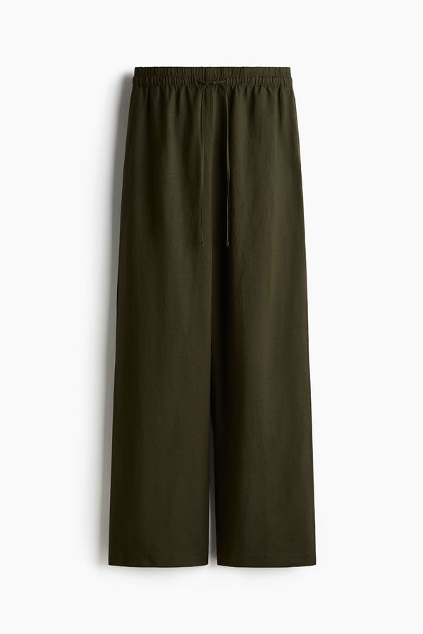 Pantalón en mezcla de lino