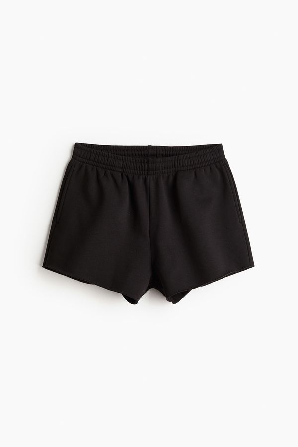 Pantalón corto en sudadera