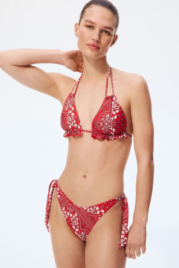 Tie tanga bikini bottoms