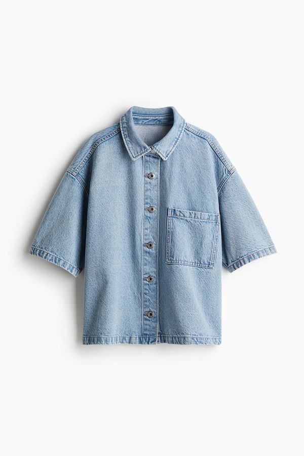 Camisa denim oversize