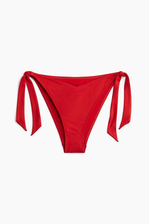 Tie tanga bikini bottoms