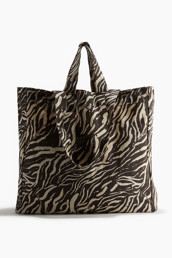 Bolsa tote de deporte en lona de algodón