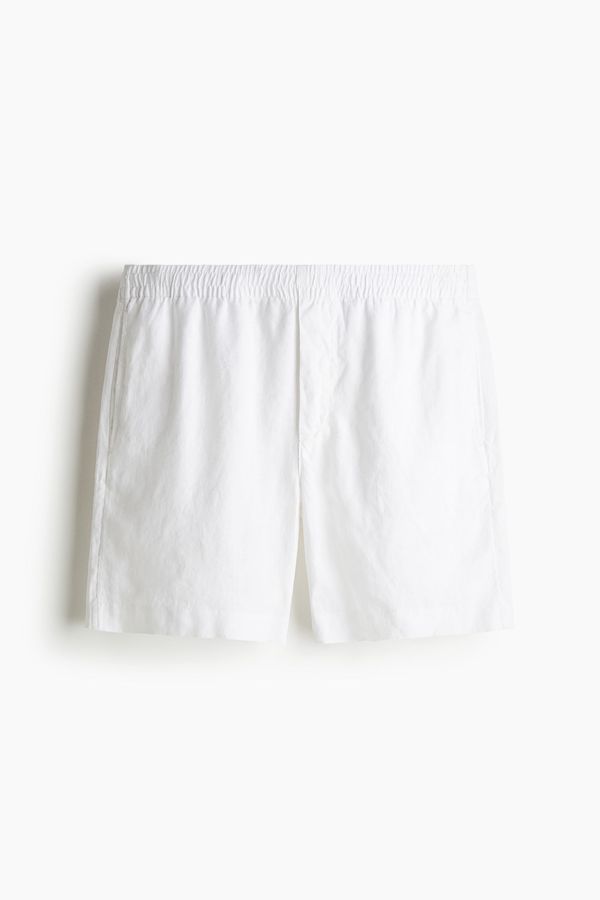Pantalón corto de lino Regular Fit