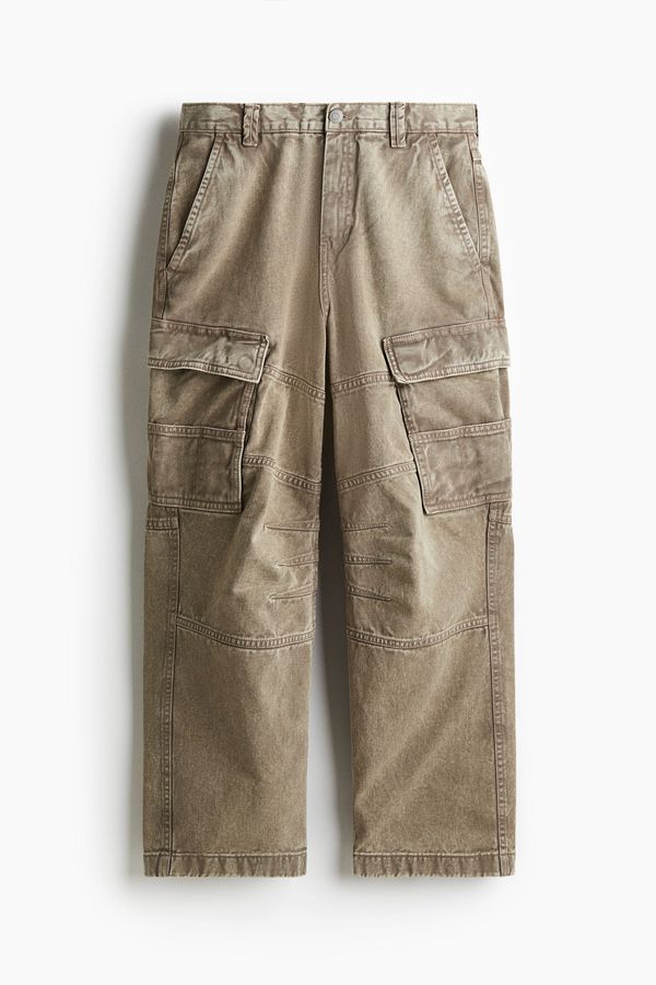 Pantalón cargo de algodón Loose Fit