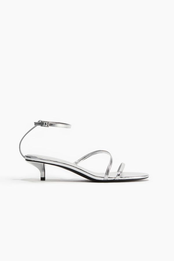 Heeled strappy sandals