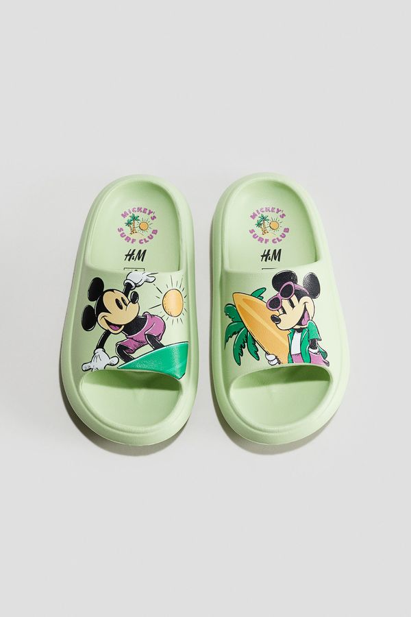 Chanclas de piscina con suela gruesa