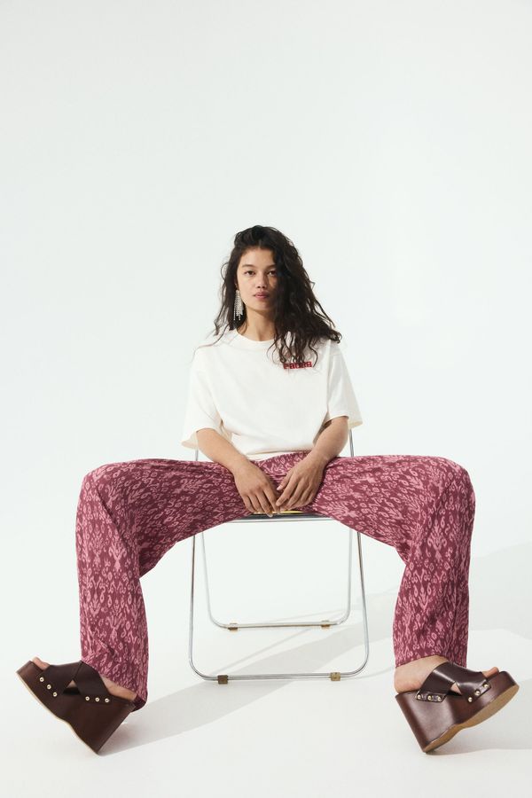 Pantalón con cordón de ajuste
