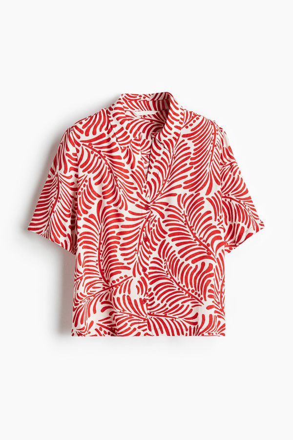 Camisa de viscosa con efecto arrugado