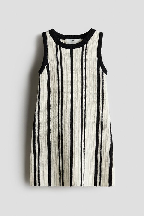 Vestido de algodón con textura
