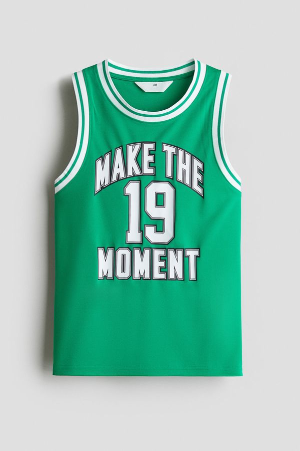 Camiseta de baloncesto en malla