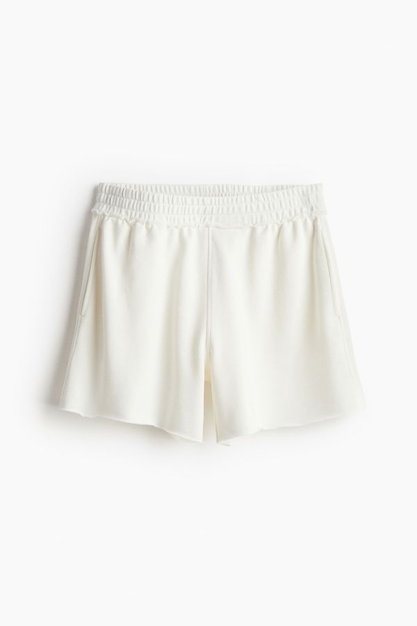 Pantalón corto en sudadera