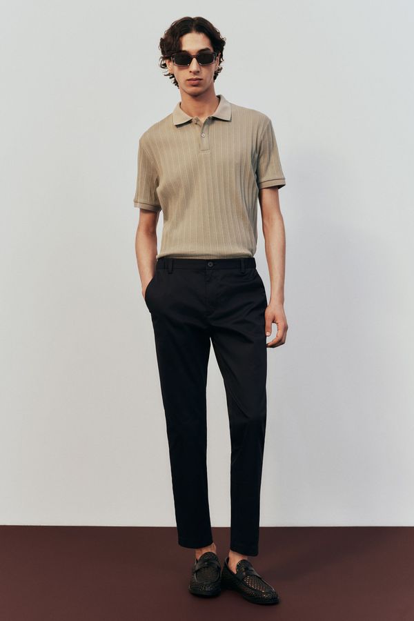 Pantalón cropped Slim Fit