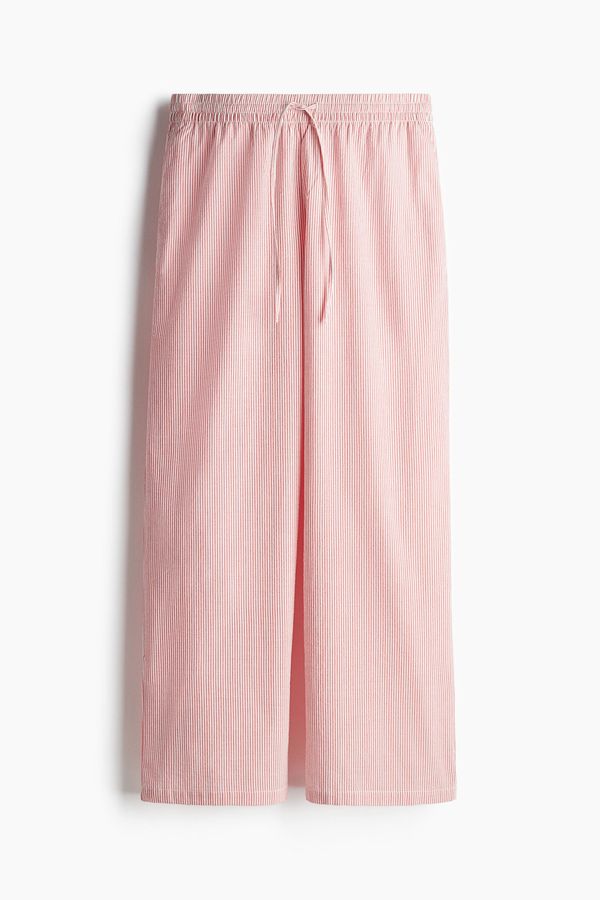 Pantalón de sirsaca con cordón de ajuste