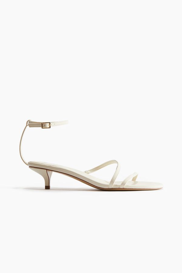 Heeled strappy sandals