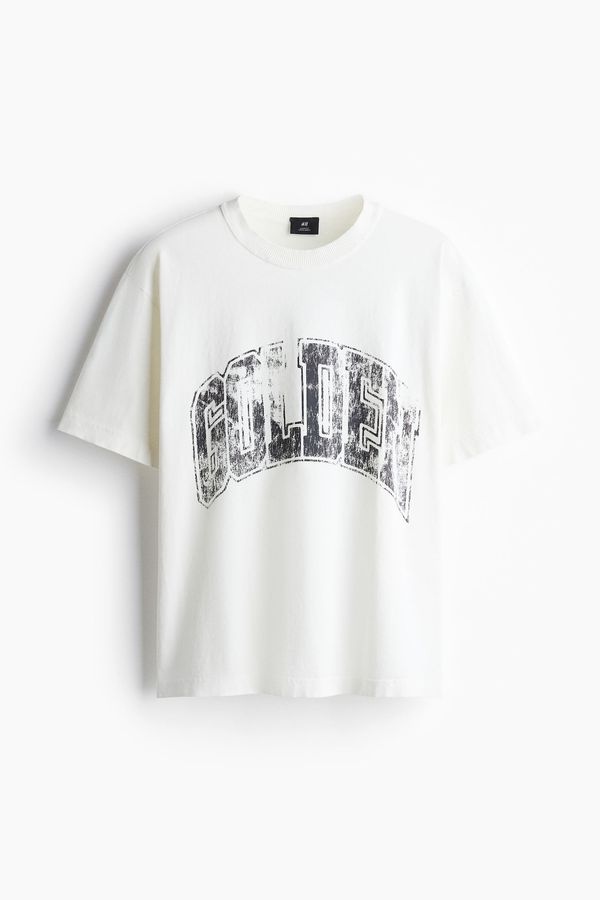 Camiseta con motivo estampado Loose Fit