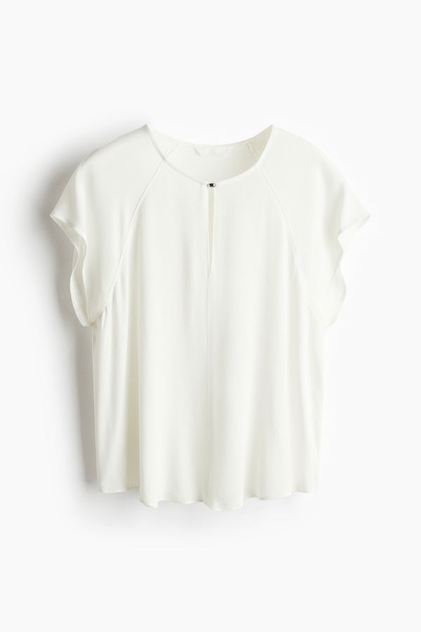 Blusa en tejido de crepé