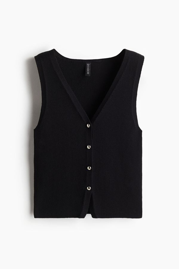 Jersey chaleco con botones