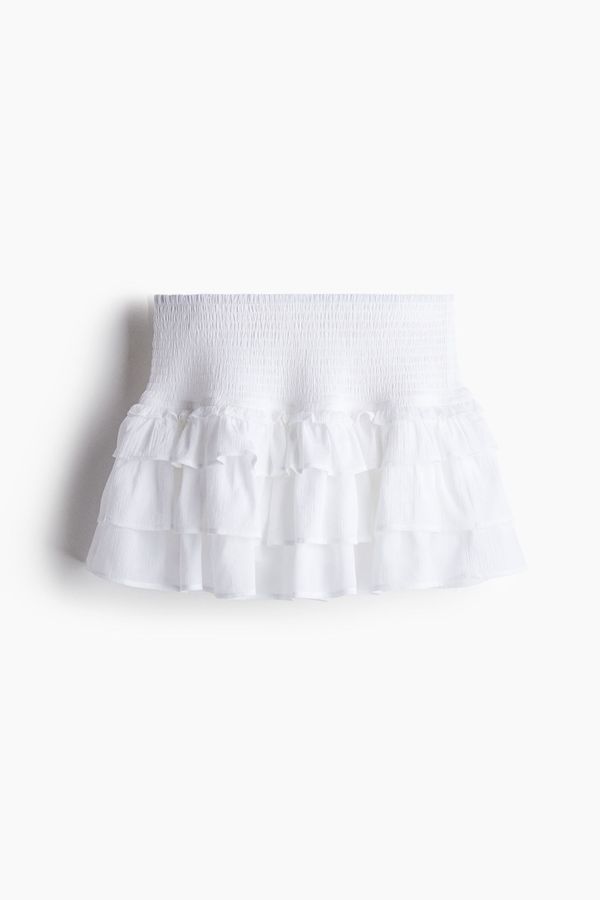 Minifalda de volantes