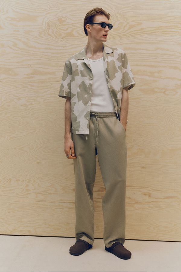 Pantalón de lino Relaxed Fit