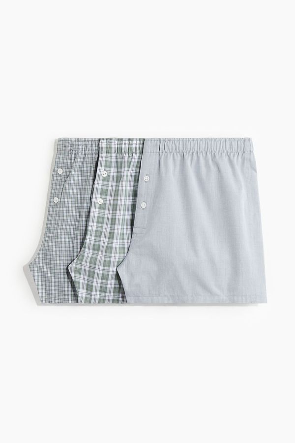 Pack de 3 calzoncillos bóxer de algodón