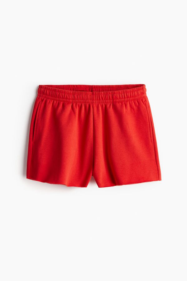Pantalón corto en sudadera