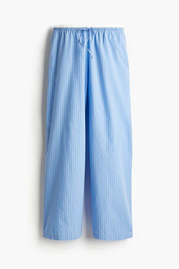 Pantalón de popelina con cintura ajustable doble