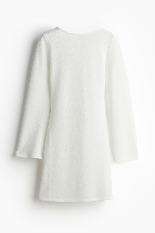 Vestido de punto con espalda descubierta