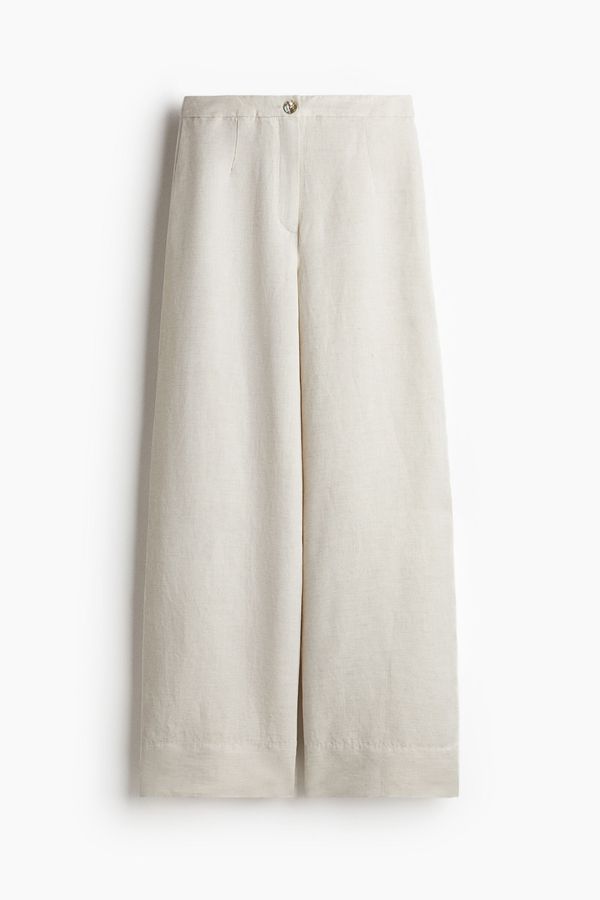 Pantalón en mezcla de lino