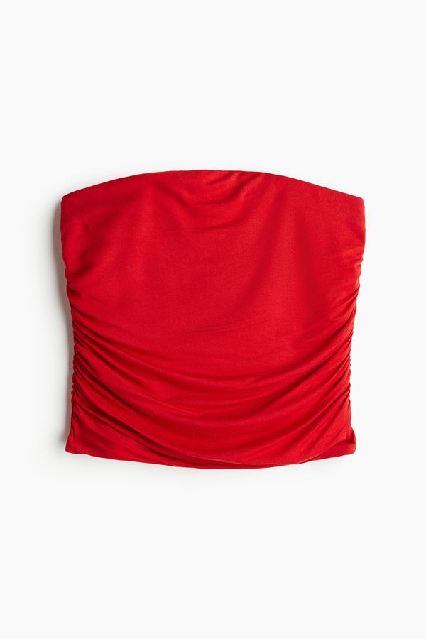 Top de tubo drapeado